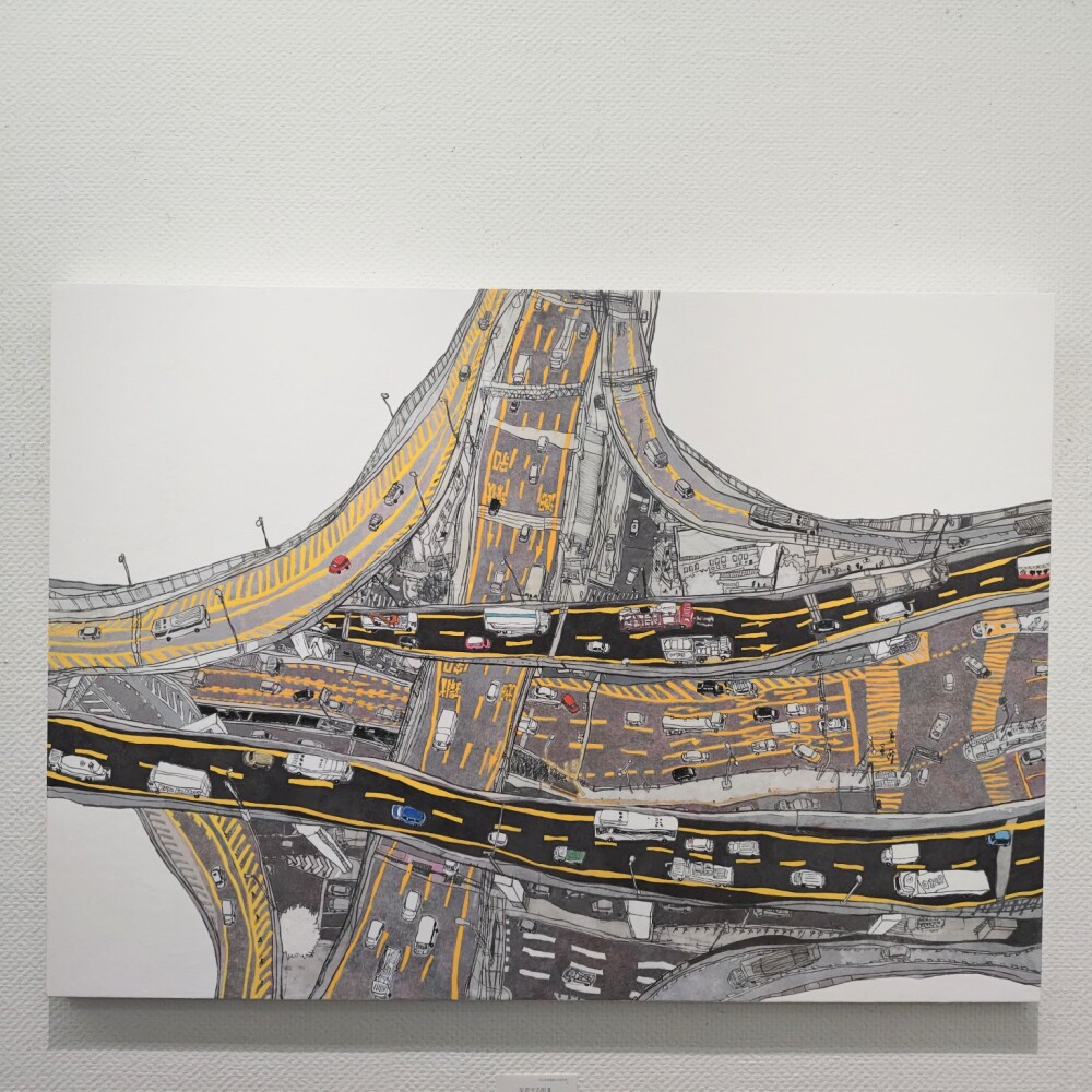 村山春菜個展　交差世界　開催中