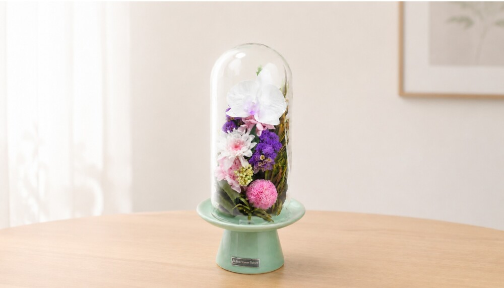 プリザーブドフラワーのお供え花