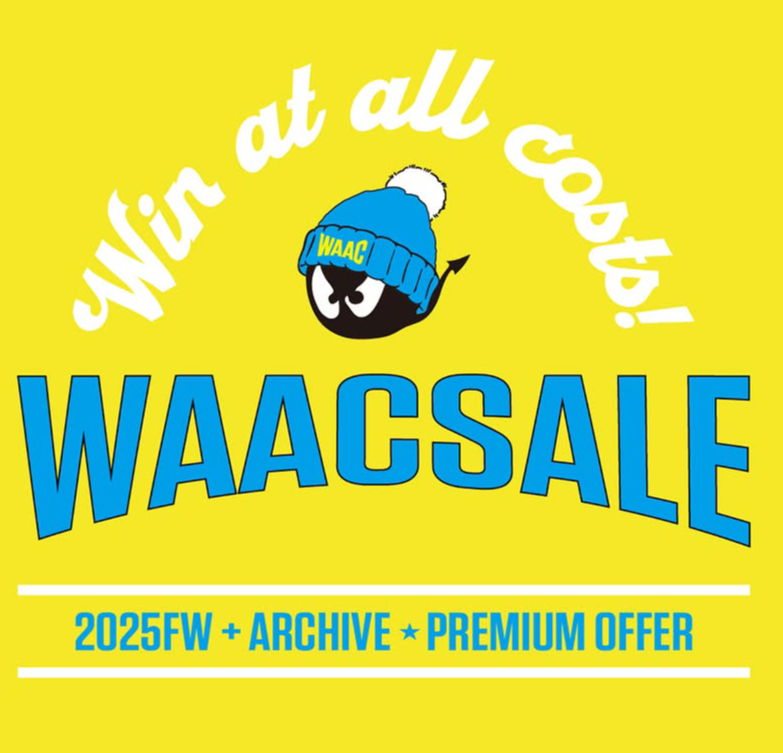 〈WAAC〉💛1/3（水）から店内SALE開催中です💛
