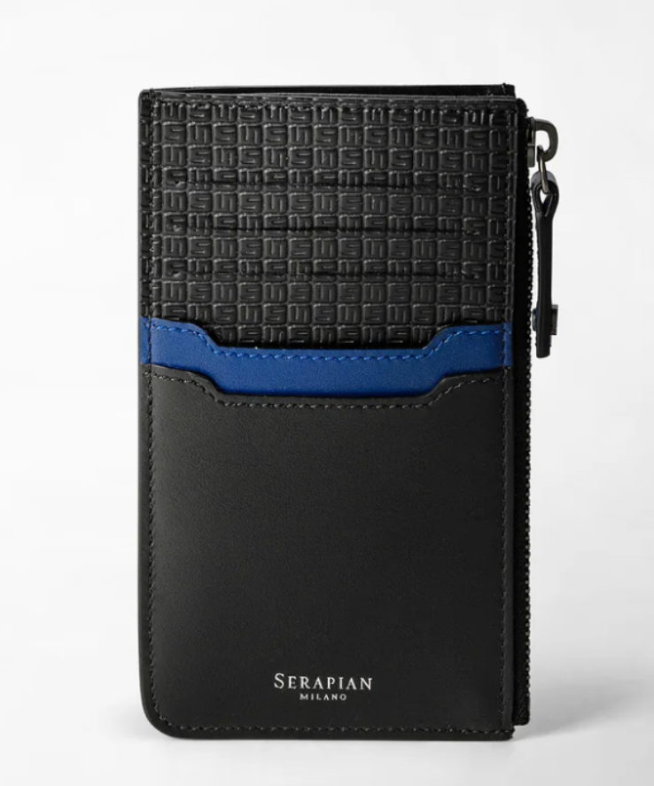 新品 STEPAN製ファスナーカードケース （SERAPIAN〉ファスナーカード 