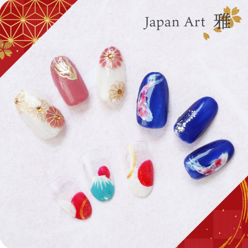 日本の美を指先に纏う💅🌸