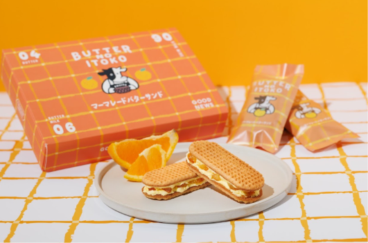 フルーツバターサンドに爽やかな新フレーバー登場🍊✨