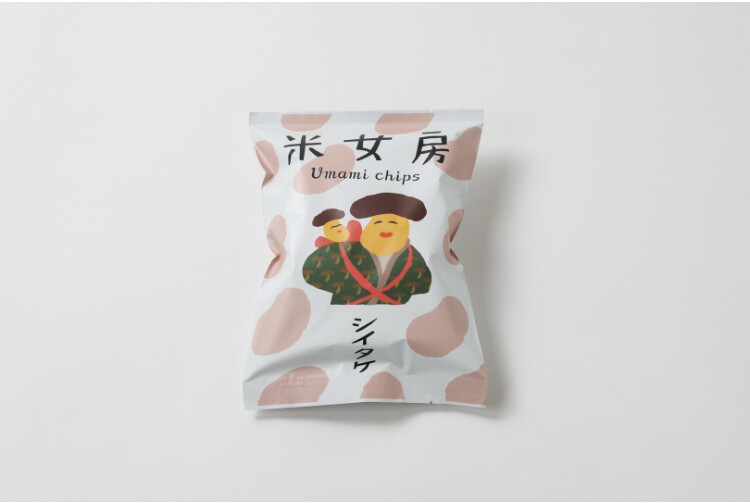 【商品】米女房 Umami chips シイタケ