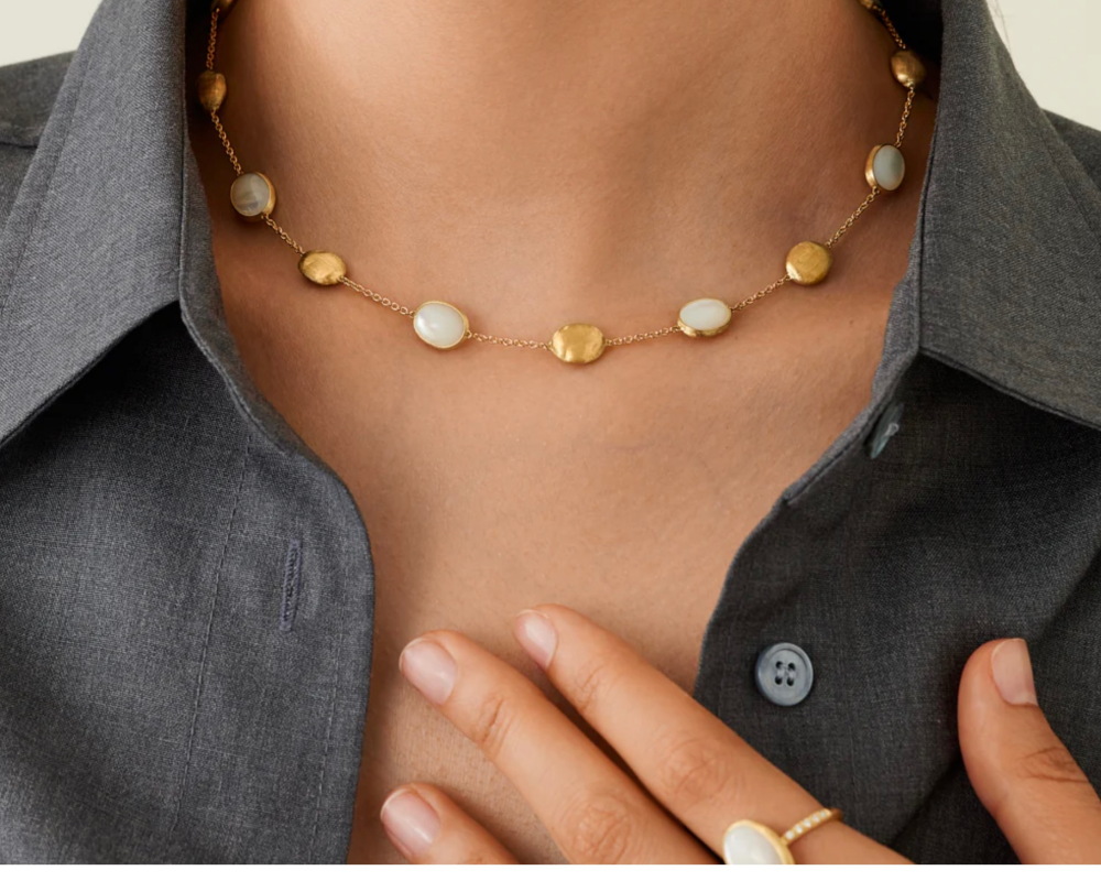 柔らかな色合いが魅力のジュエリー【マルコ ビチェゴ】