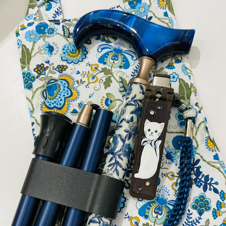 💙青色グリップ杖🪄オススメの組み合わせ💙