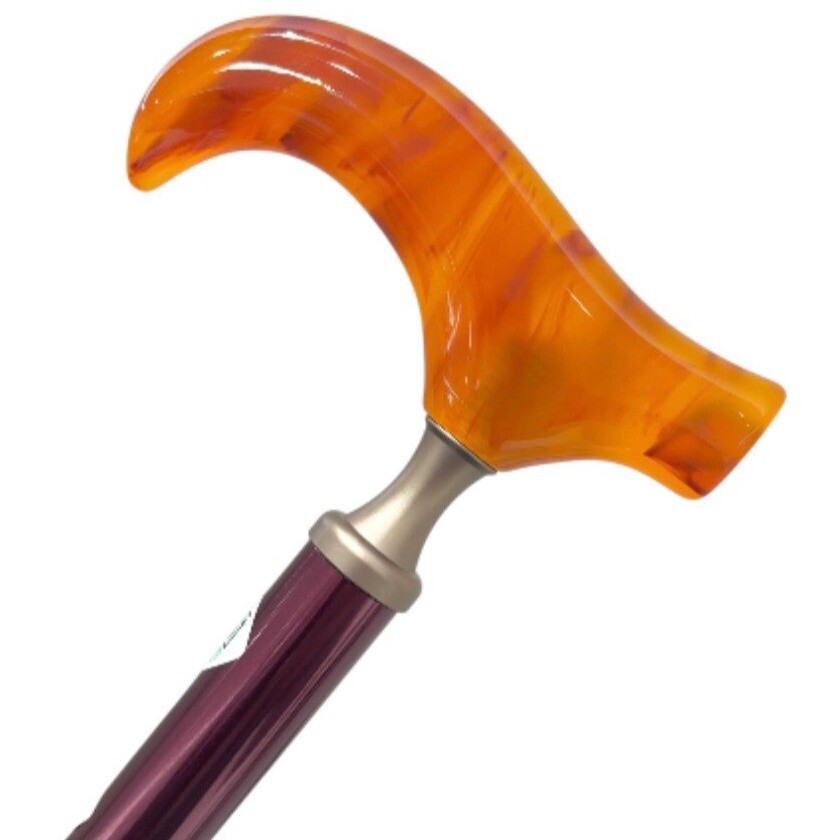 🕊️当店オリジナル 彫刻の折りたたみ杖🌼