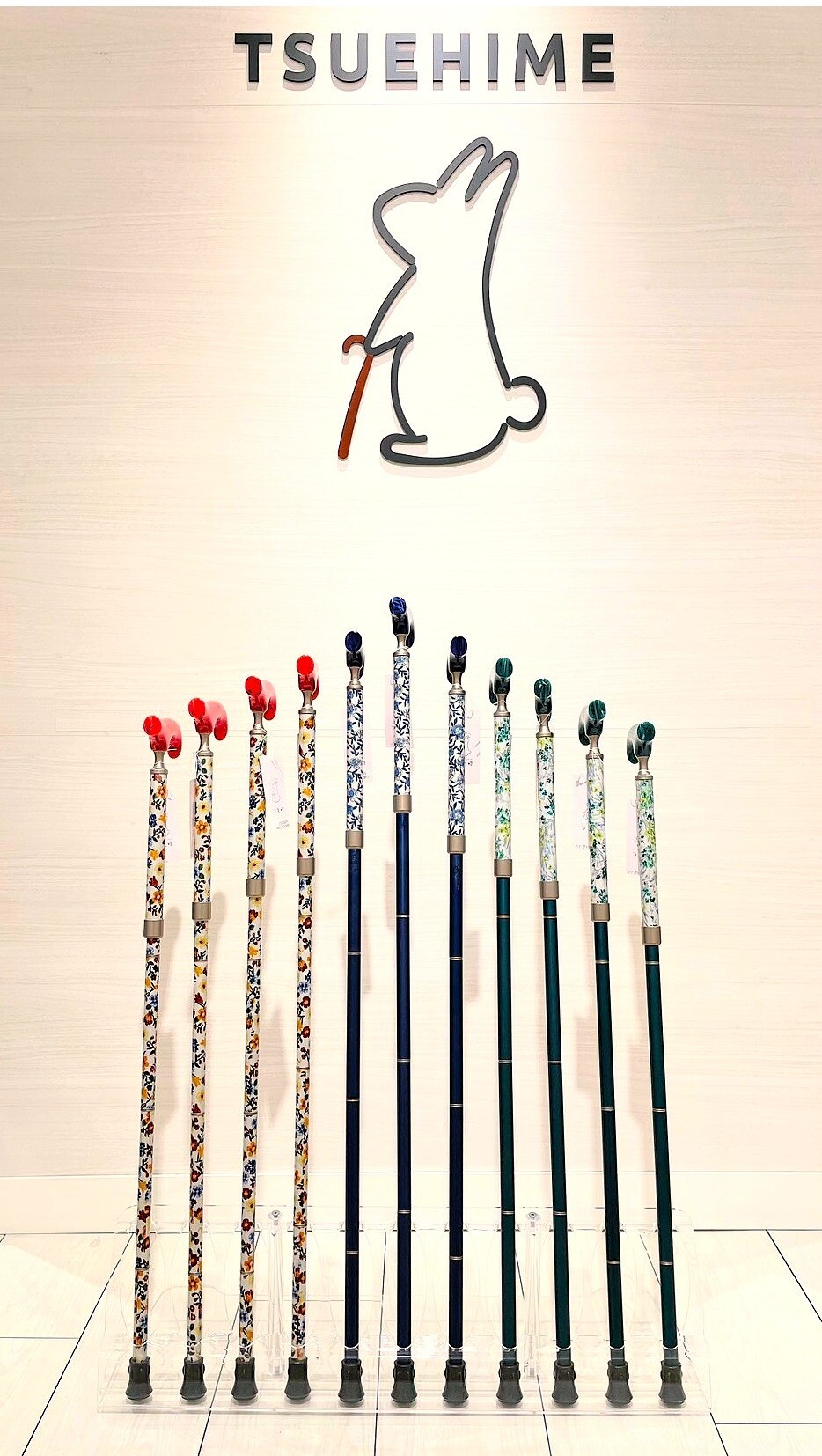 折りたたみ杖～木製1本杖