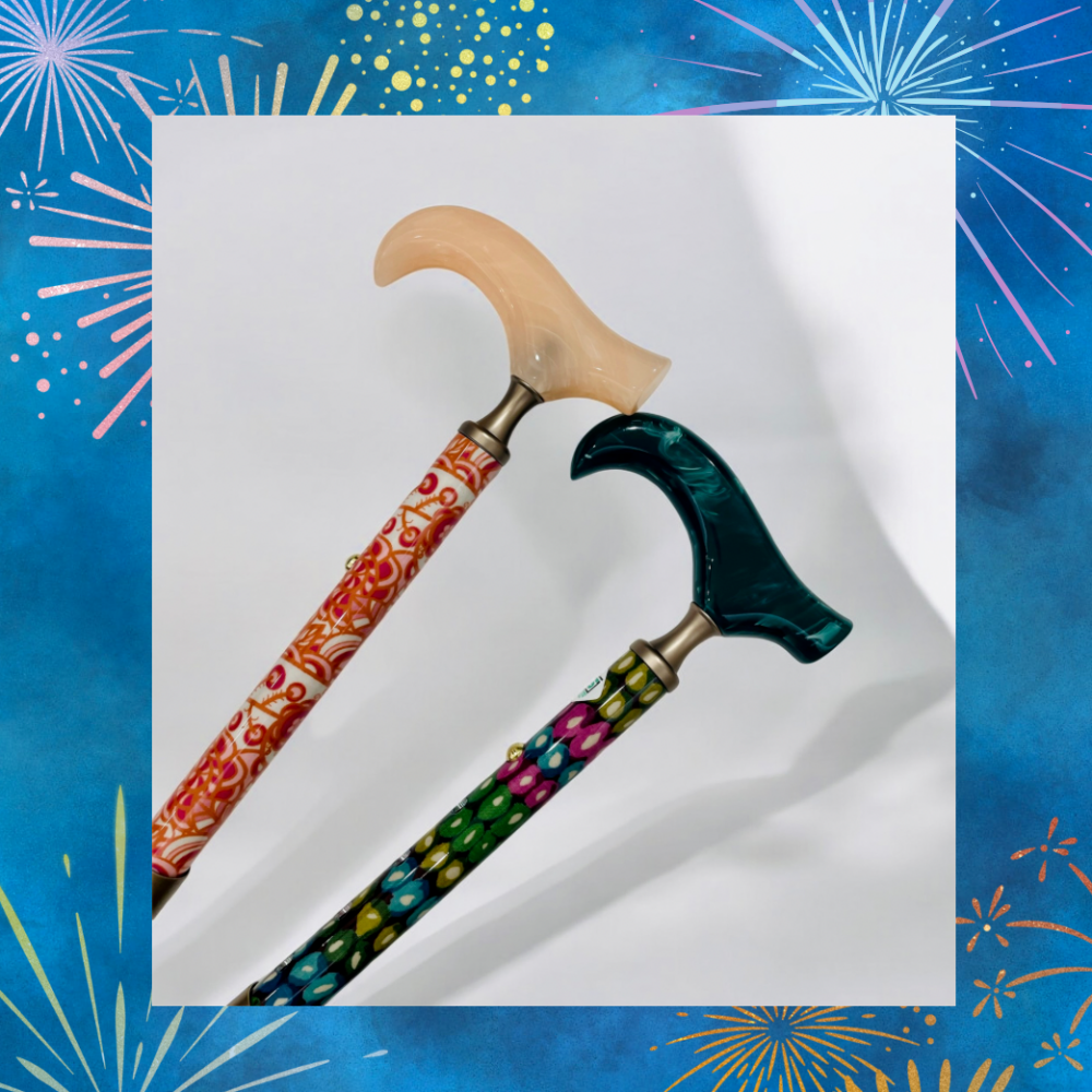 🎆おしゃれなステッキで、夏のお出かけ👘