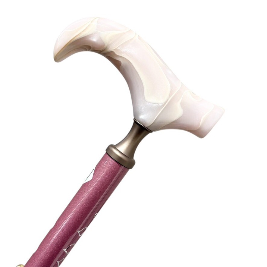 🩷当店オリジナル 彫刻の折りたたみ杖🩷