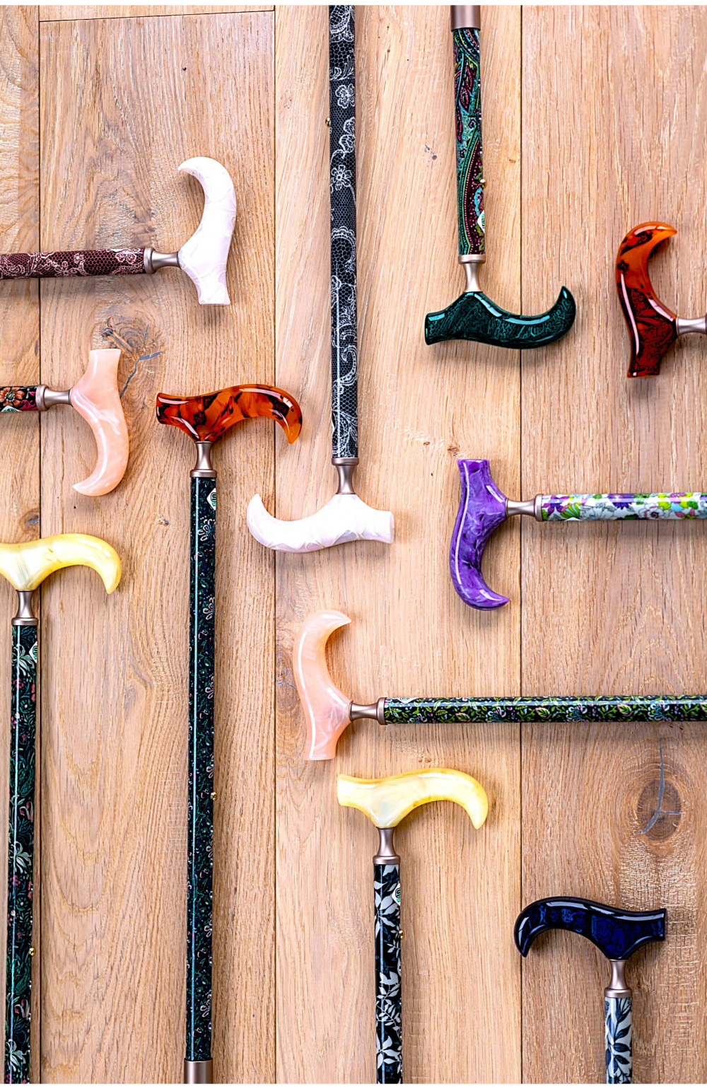 オリジナル伸縮杖