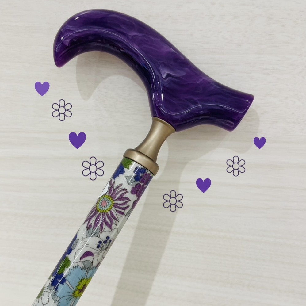 💜オリジナル伸縮杖💜