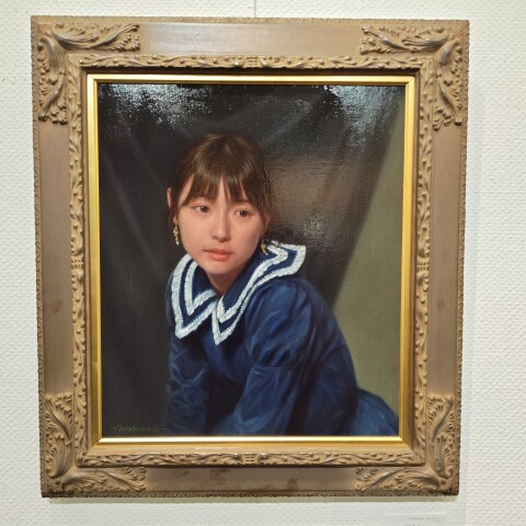 三嶋哲也「果実とバニティー」油彩画 三嶋哲也「果実とバニティー」油彩画