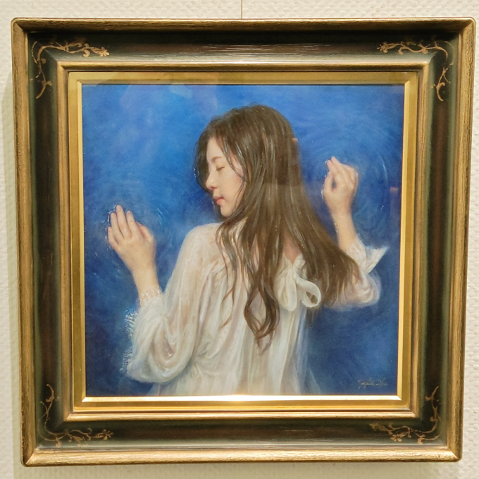 「福井欧夏 油彩画展 －光に抱かれて－」開催中