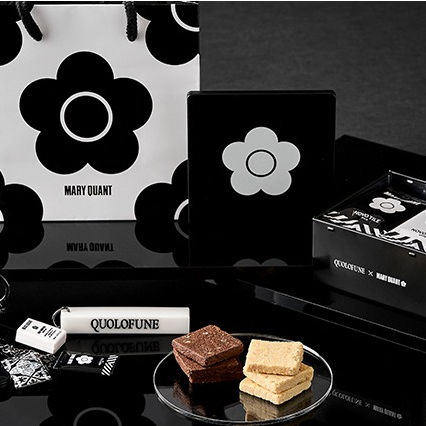 【限定】QUOLOFUNE × MARY QUANT ノボタイル缶