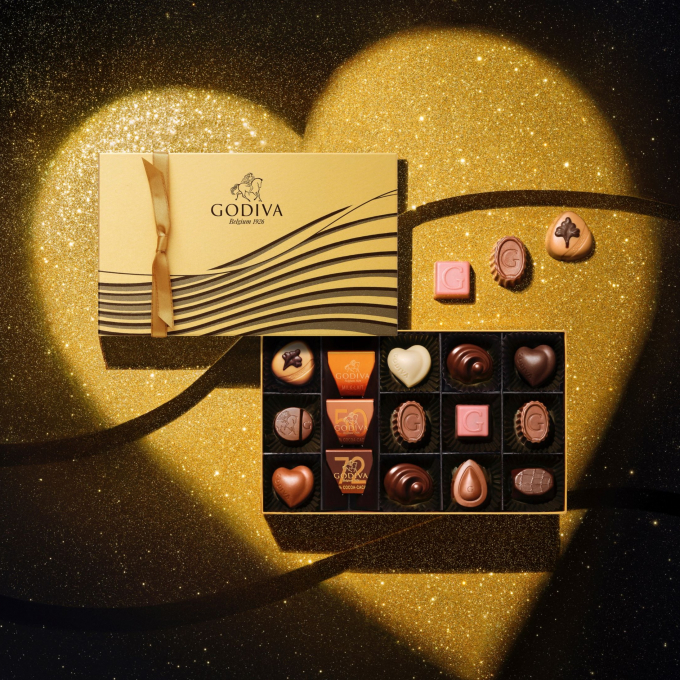 《GODIVA》💝まごころを込めて✨ハート オブ ゴールド コレクション