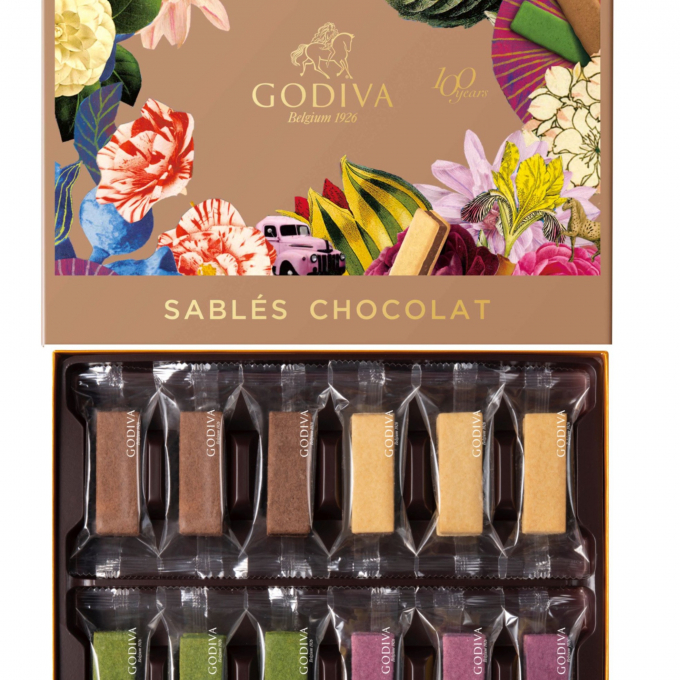 【GODIVA 🌹100周年記念商品💐】100周年 サブレショコラ アソートメント
