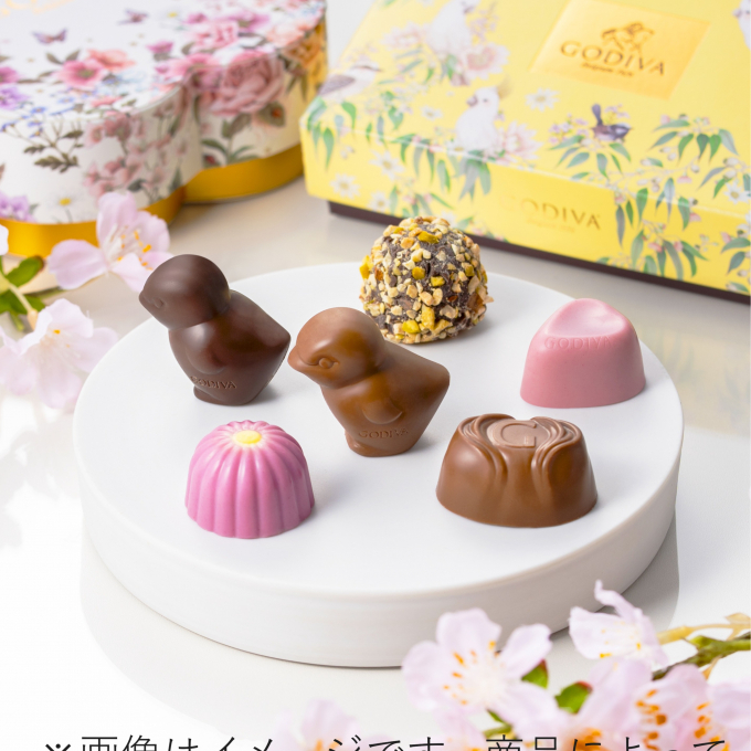 ゴディバ スプリングコレクション🕊羽ばたく 花咲く春コレクション🌸