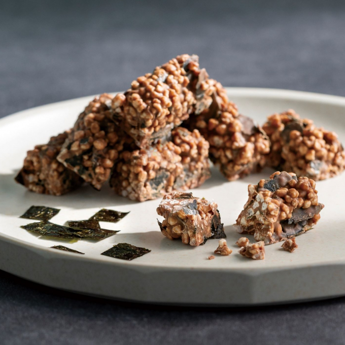 🌊🍫海苔ショコラクランチ
