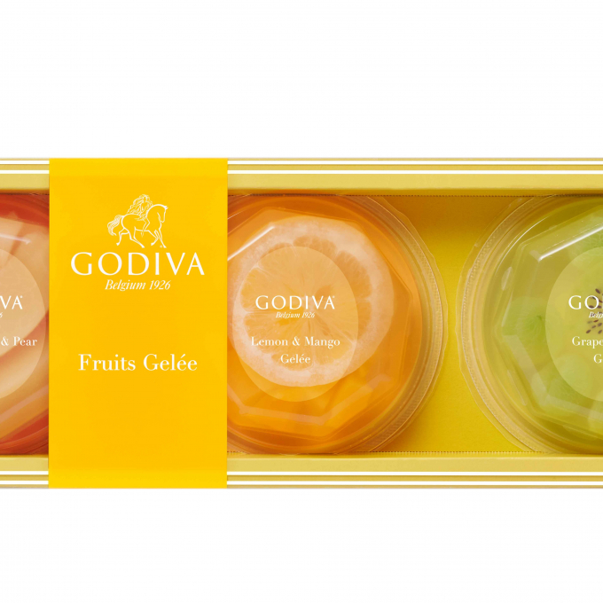 《GODIVA》◆新商品!!◆✨キラキラ爽やか✨❣️フルーツジュレ