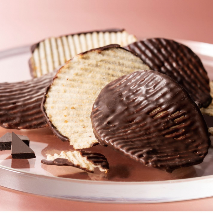 💜ポテトチップス チョコレート ダーク