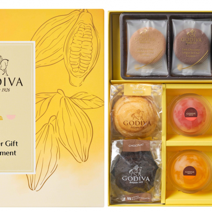 《GODIVA》◆新商品◆💖人気の7種を詰め合せ😋夏のギフトアソートメント 