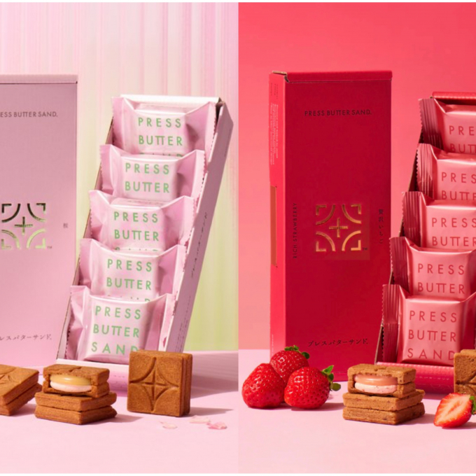 【BtS】🌸春の味わいが口いっぱいに広がる！新作バターサンドが登場！🍓