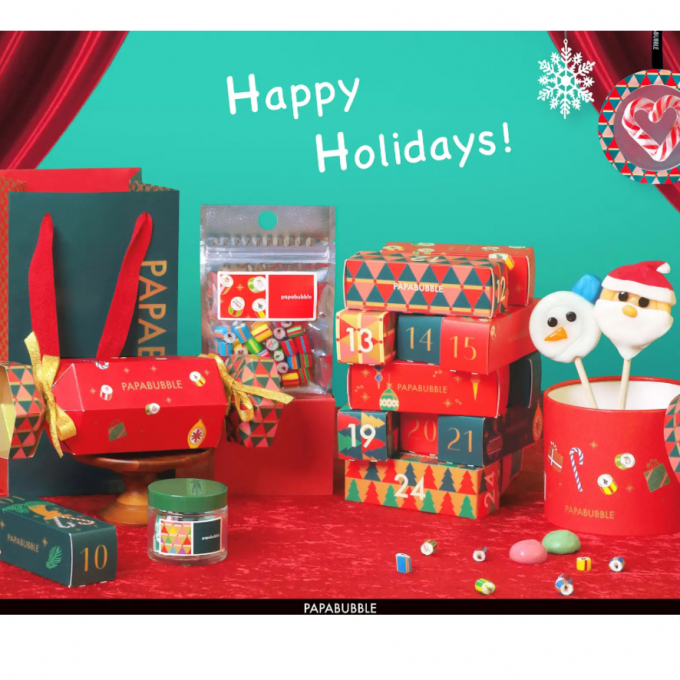 〈パパブブレ〉クリスマスキャンディー🎄