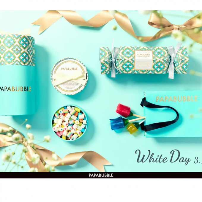 〈パパブブレ〉ホワイトデー🩵💛