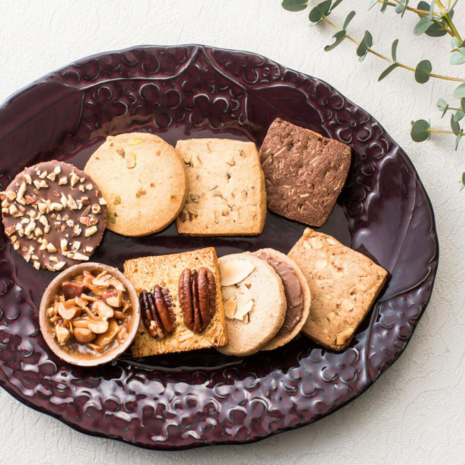 香ばしいサクッ！カリッ！たっぷりナッツのクッキー🥜