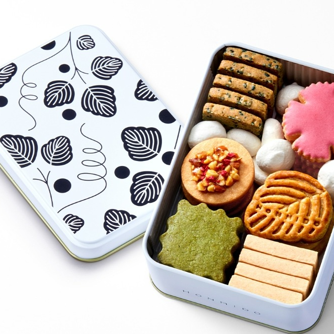 〈HONMIDO〉🍪フラワー缶🌸販売中