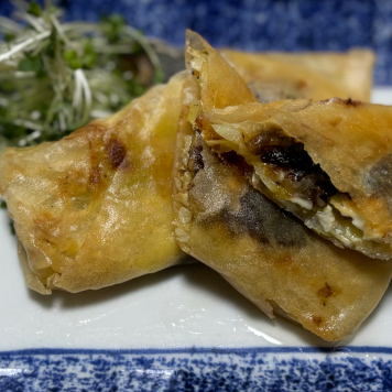 とろとろ昆布春巻き