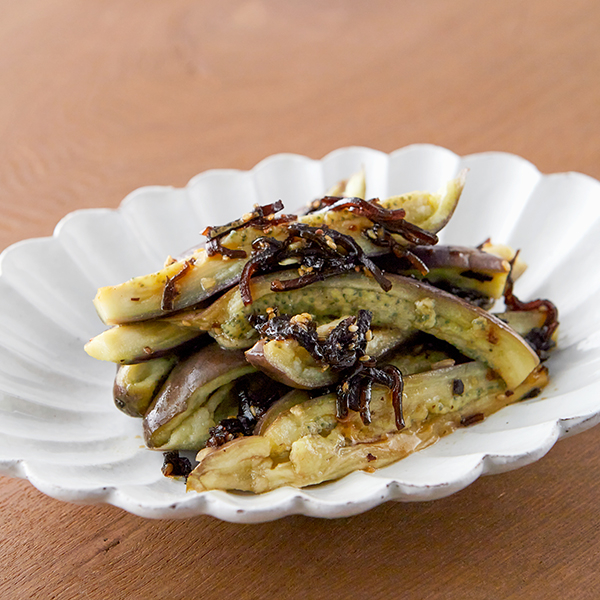 やみつき塩昆布なす🍆