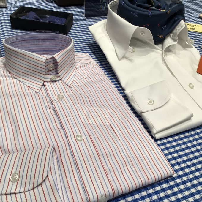 クラシックを着る『タブカラーシャツ』