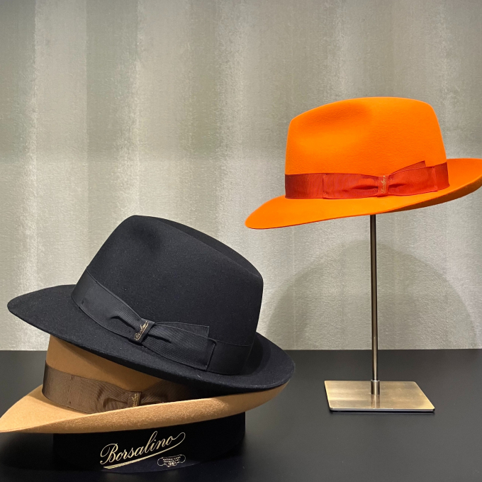 〈Borsalino〉フェルトハット入荷