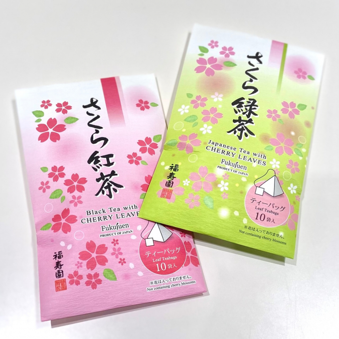 【季節商品】桜のお茶2種入荷🌸