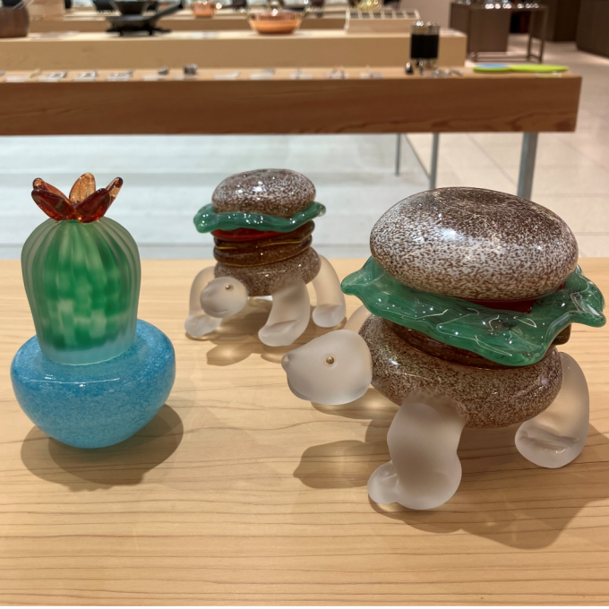 ぴかぴか光るガラスの作品たち【HARA KANAKO GLASS EXHIBITION】