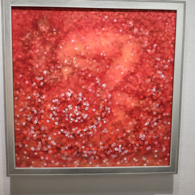 「山崎 有美 日本画展」開催中