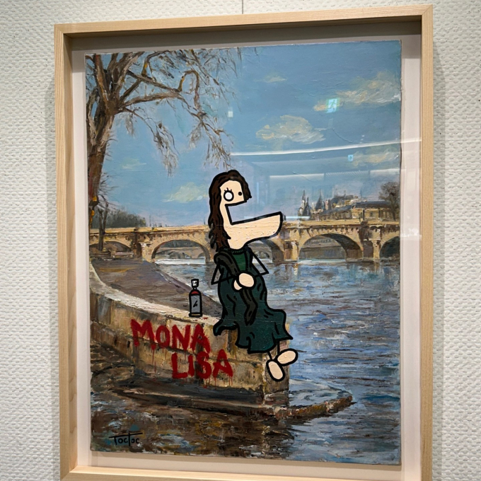「フランス・ストリートアート展 ～ワンマイザー＆トクトク特集～」開催中