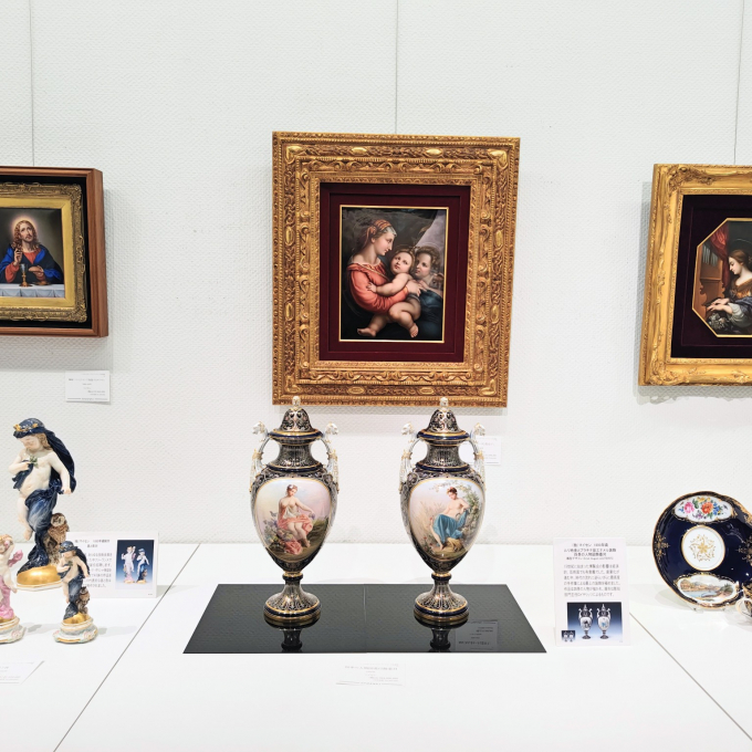 「マイセンとセーブル アンティーク名窯展」開催中