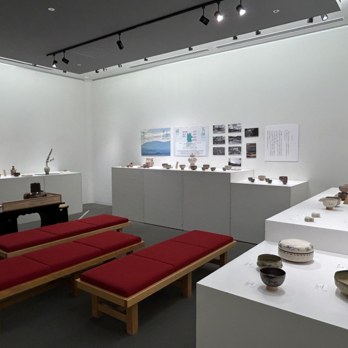 赤膚焼　四代 大塩昭山『青丹よし』展   開催中