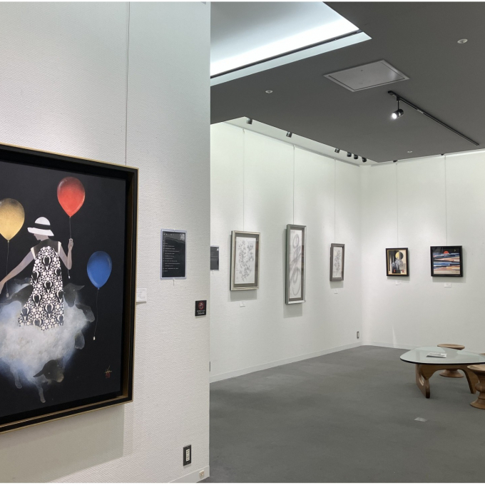 深遠なる美色に魅了された画家たち Art in Black 開催中