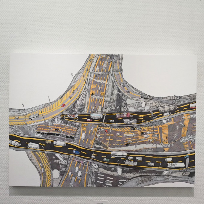 村山春菜個展　交差世界　開催中
