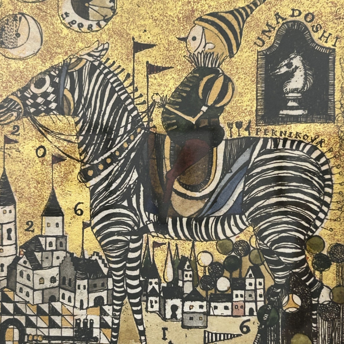 「坪内好子　銅版画とガラス絵の世界」開催中