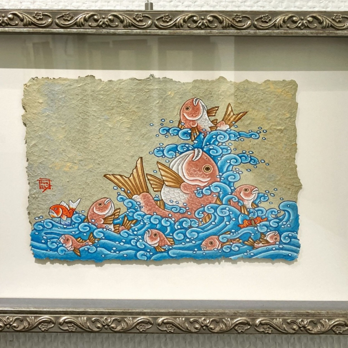 吉祥縁起ものART展 開催中