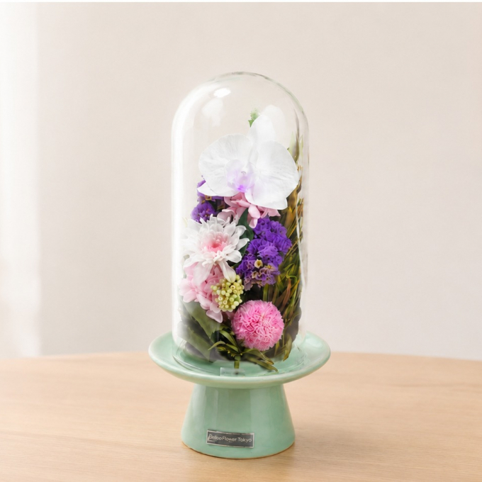 プリザーブドフラワーのお供え花