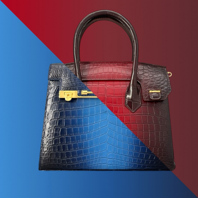 【クロコダイル専門店】ヒマラヤクロコの染色をご紹介