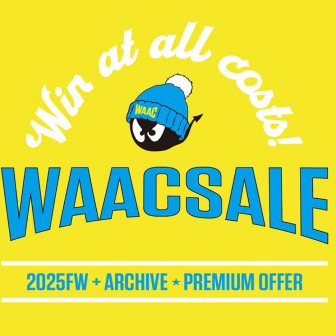 〈WAAC〉💛1/3（水）から店内SALE開催中です💛