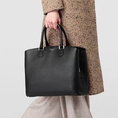 RUGIADAレザー製 LUNAハンドバッグ