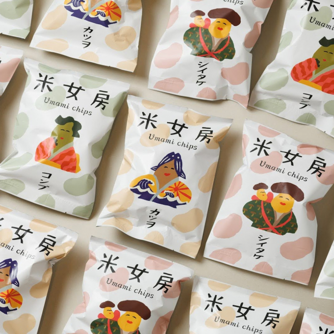 おつまみにも🍶お米を使ったお出汁スナック🌾