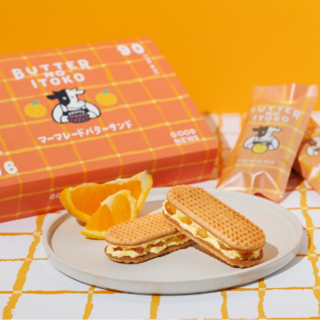 フルーツバターサンドに爽やかな新フレーバー登場🍊✨